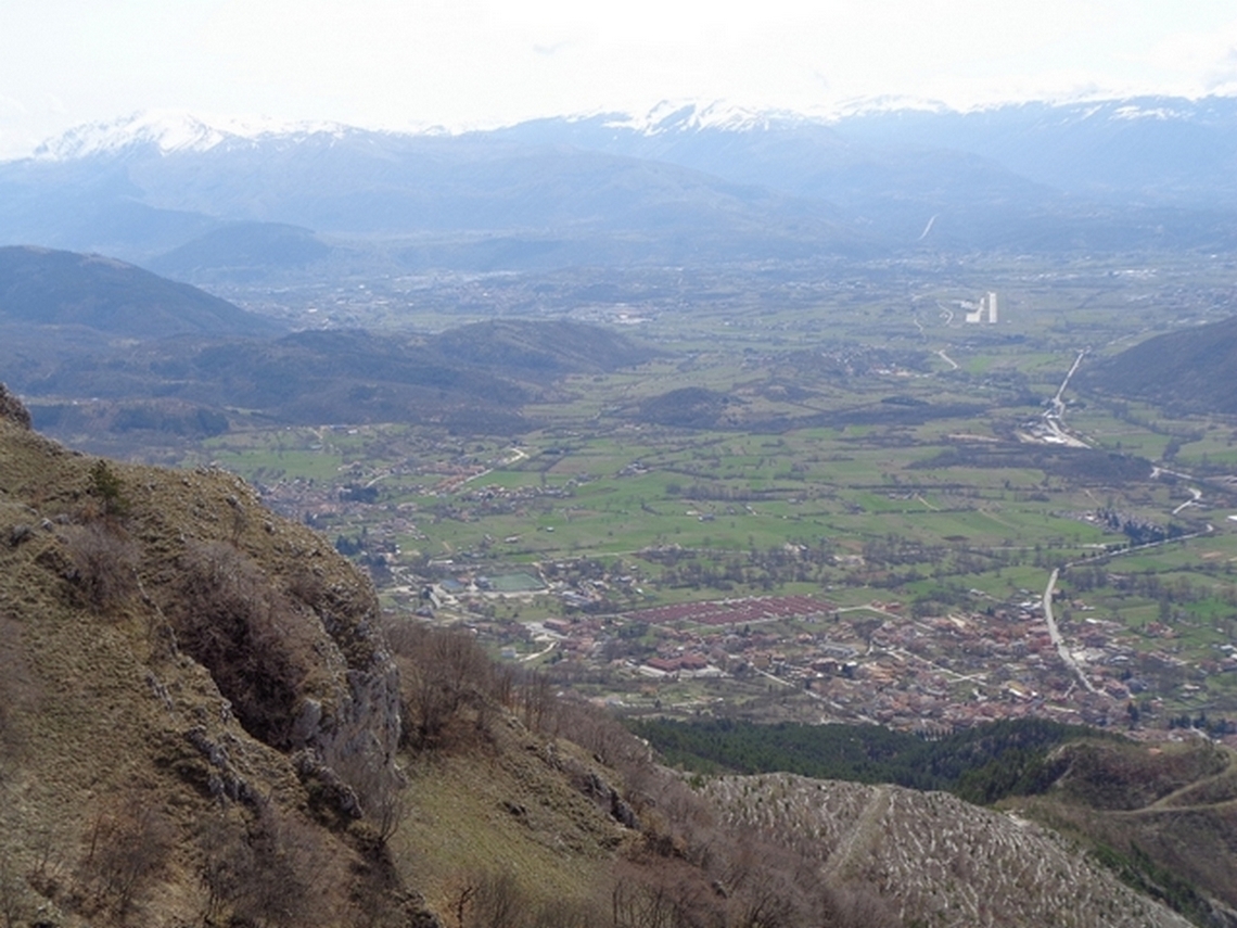 Verso Pizzoli con i MAP