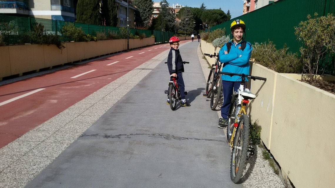 Pista Ciclabile di Balduina