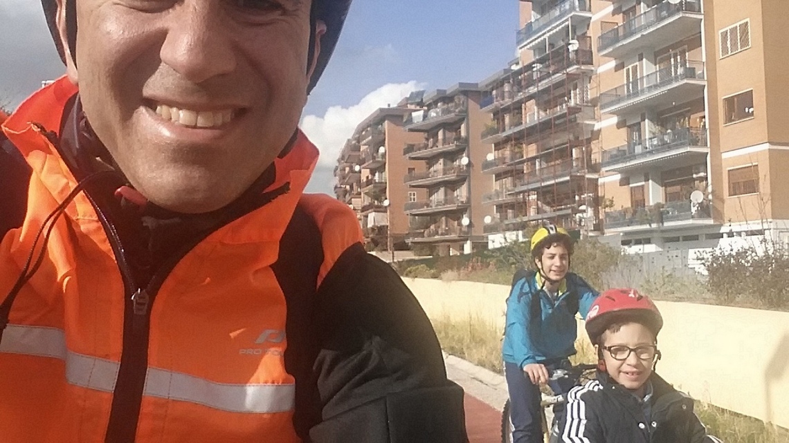 Selfie al volo