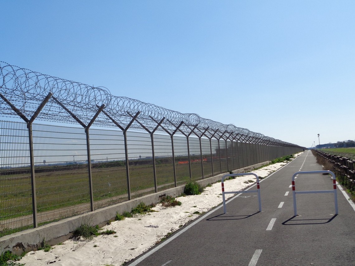 La pista ciclabile di Via di Coccia di Morto