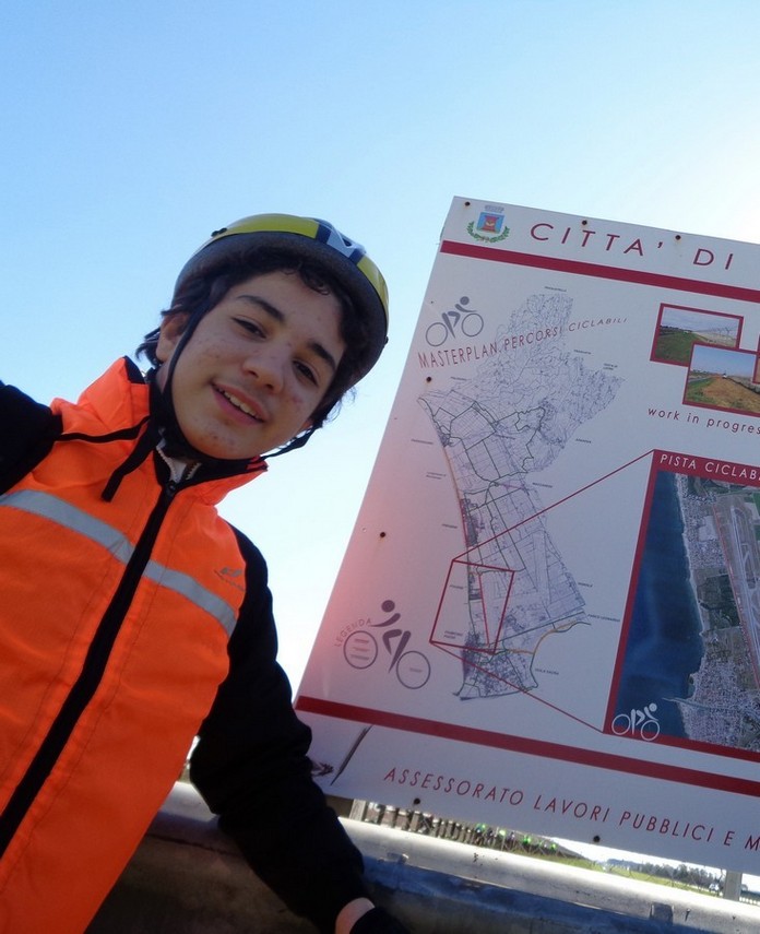 La tabellonistica della ciclabile