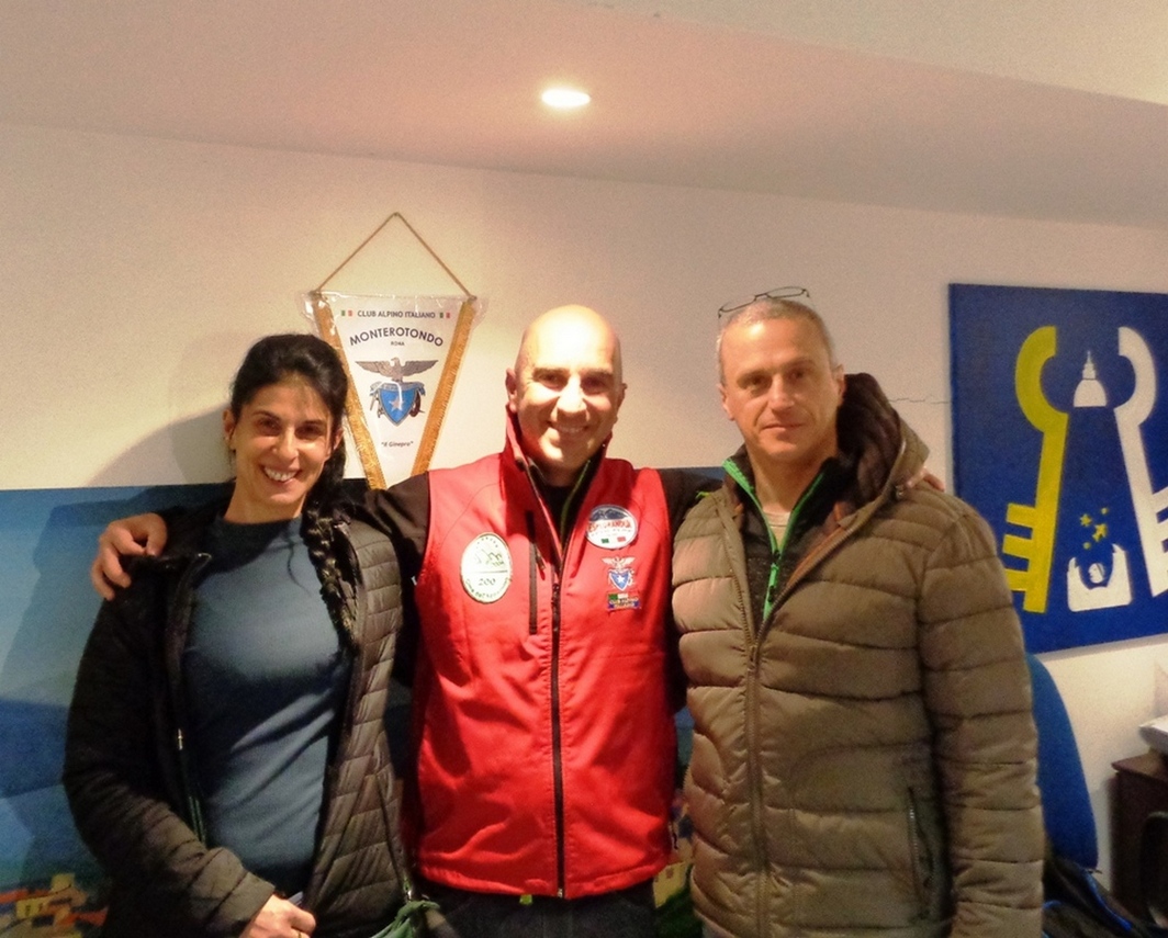 Il Presidente degli ZIS Marco MAMPIERI con la dolce moglie e Grande Appenninista Alba PACIFICI