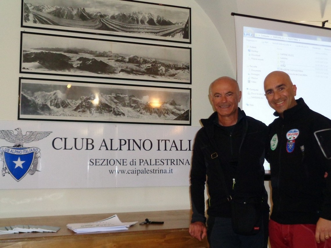 A Sinistra Il Presidente del Club 2000m ALBRIZIO
