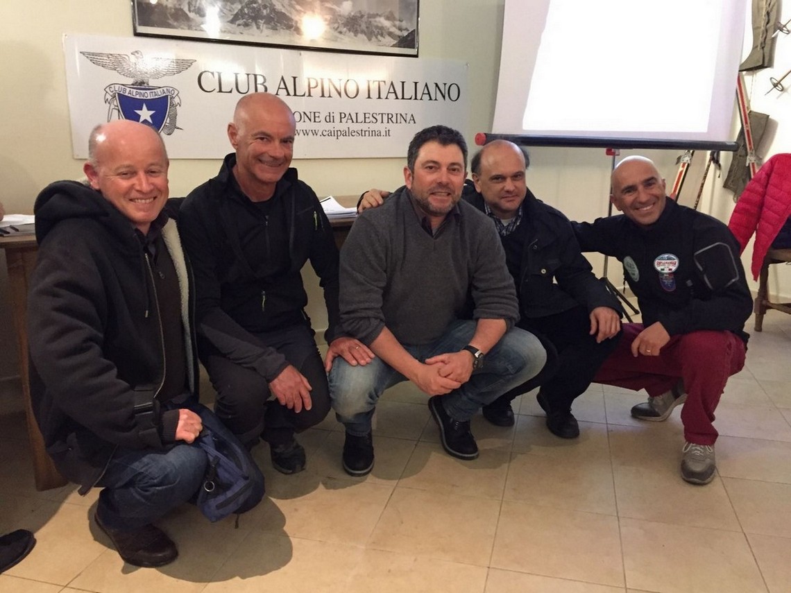 Da sinistra: Pancaldi-Albrizio,Tagliacozzo,Agostinone= Grandissimi Appenninisti !!!