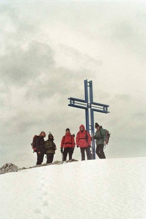 Insieme al loro sul Monte Viglio 8 Dicembre 2010