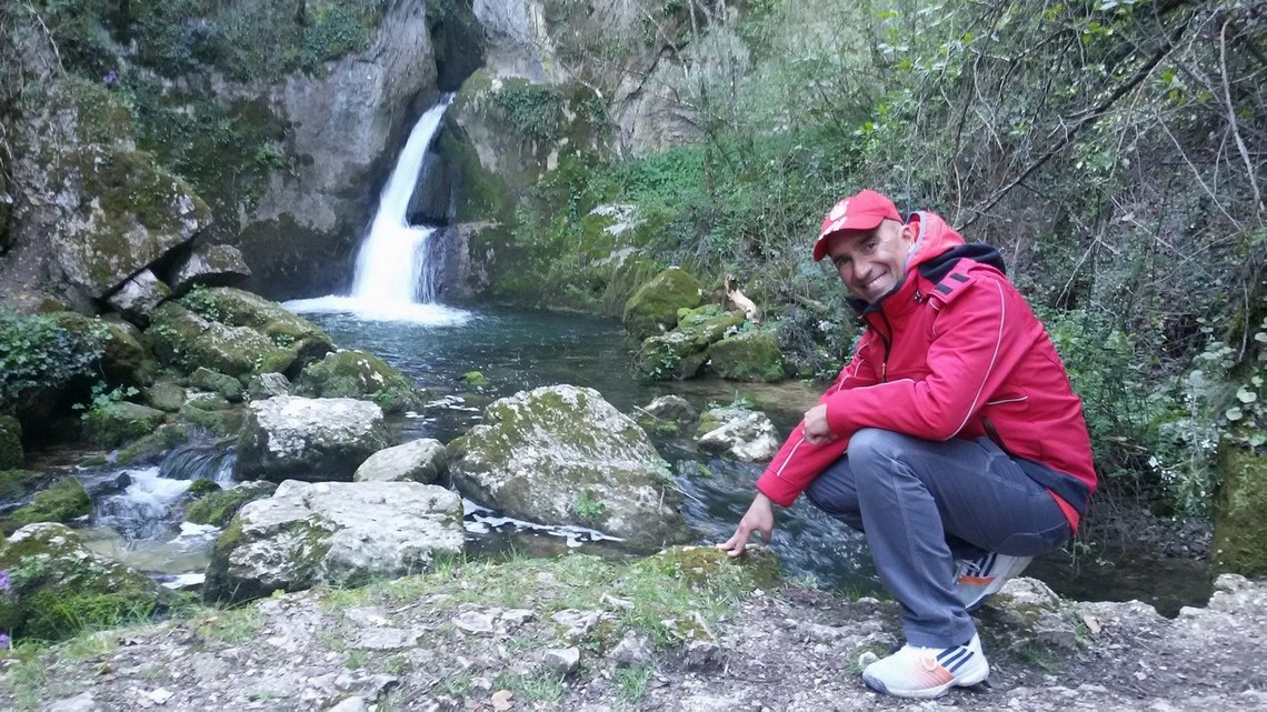 La cascatella nascosta alle pendici del Paese di Stiffe