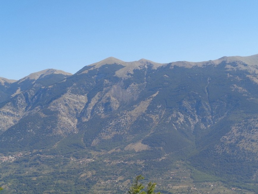 Da qui parte tutta la catena della Serra Lunga
