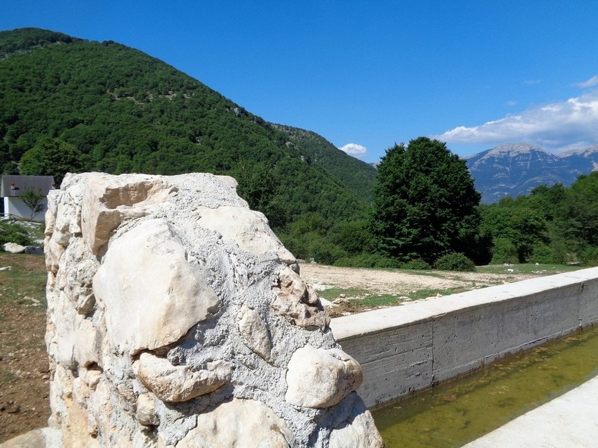 Un piccolo goccio di acqua