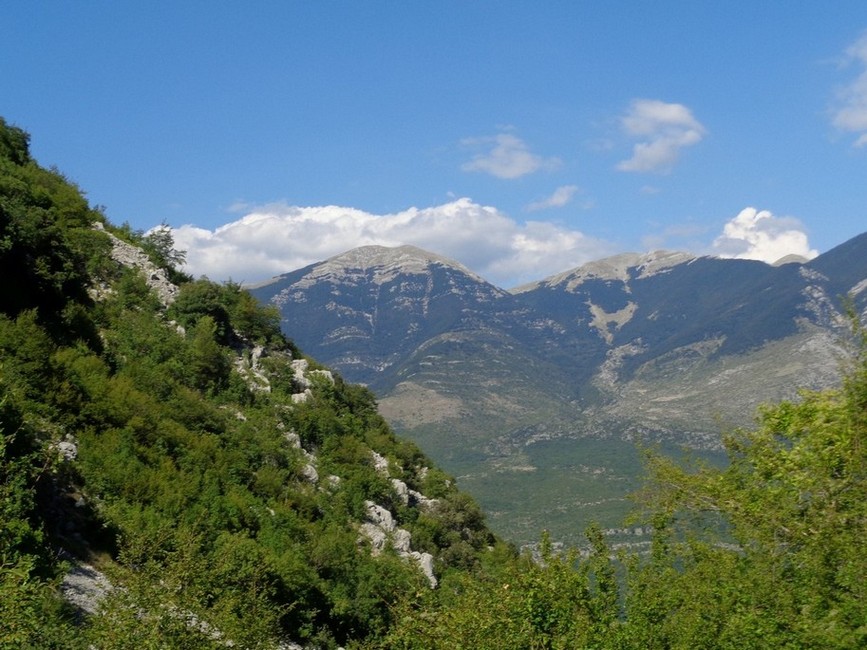 In basso verso Balsorano