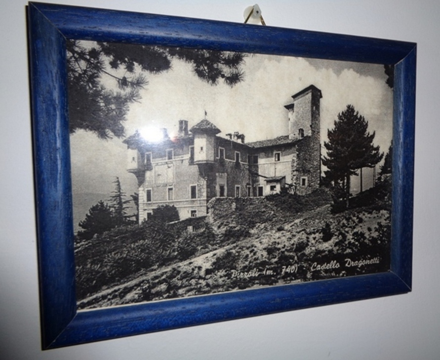 Il Castello di Pizzoli prima dei restauri