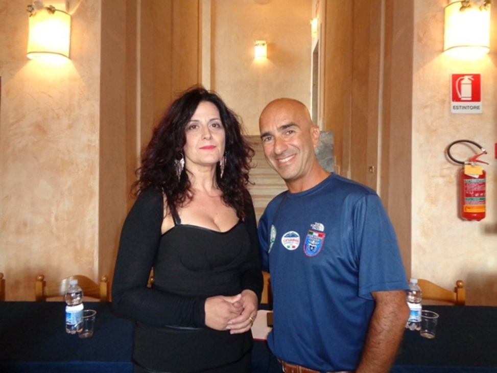 Rita Ceci oggi in veste di Organizatrice