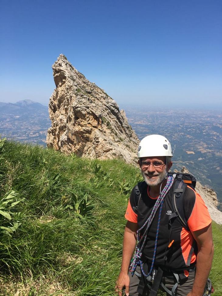 Claudio Cristofari in veste estiva