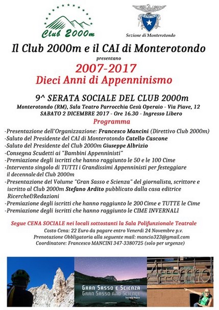 La Locandina dell'evento