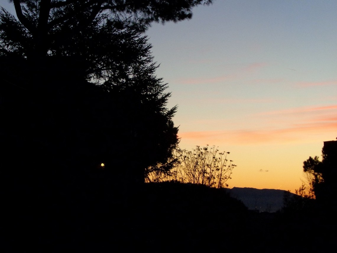L'Alba da casa di Carlo a Roma