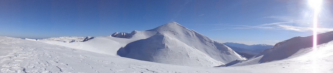 In primo piano il Costognillo 2239m