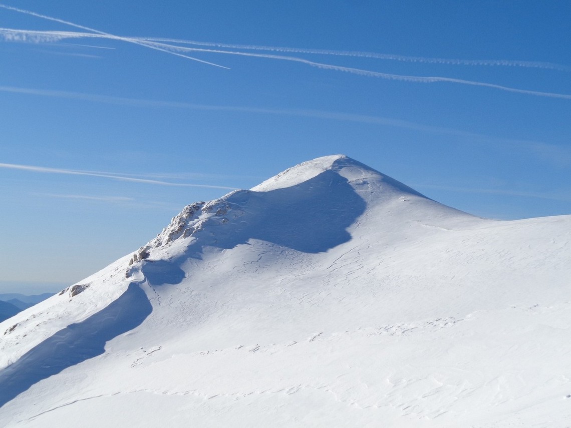 La Cima del Monte Sevice che saliremo