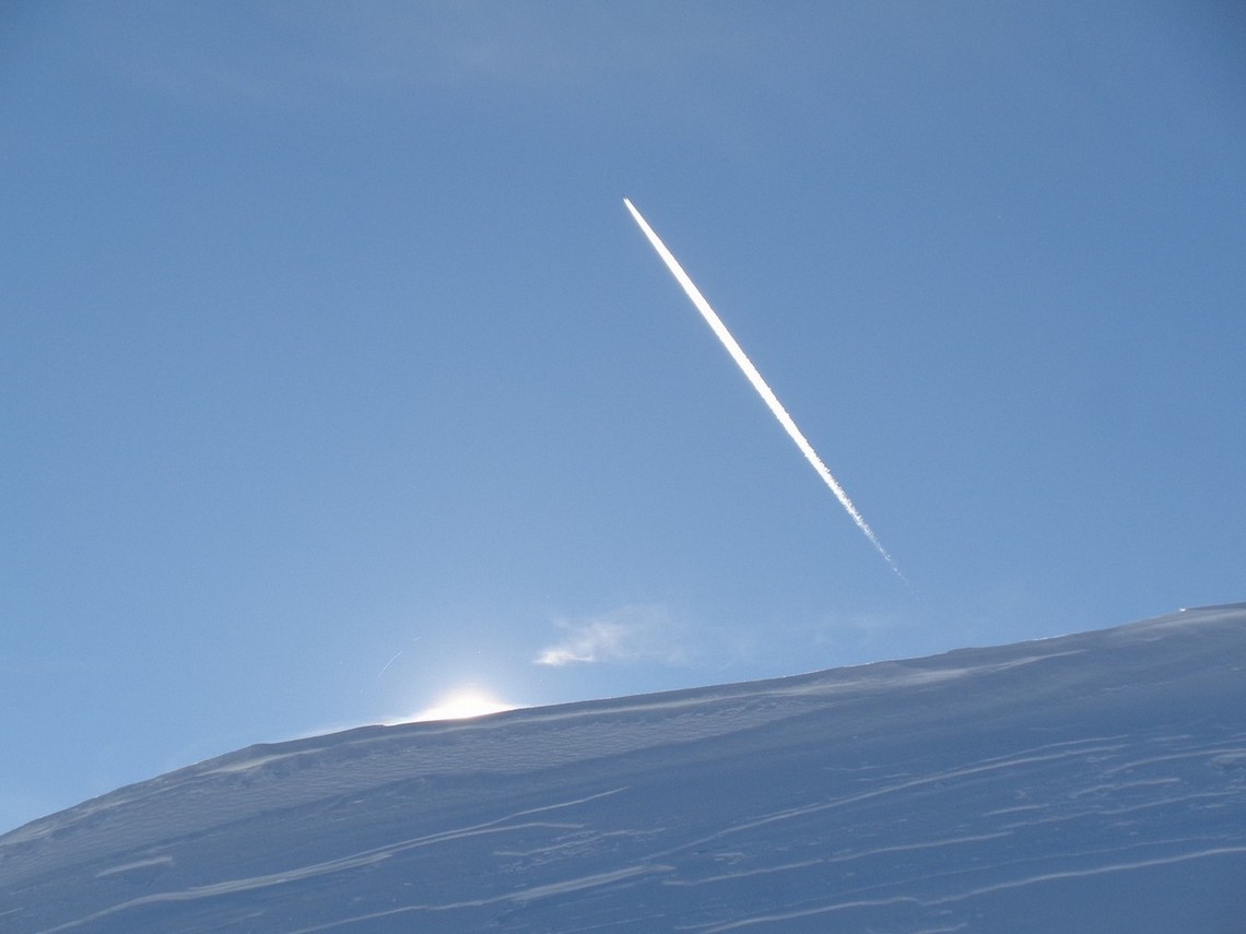 Una stella cometa del 23 Dicembre 2017