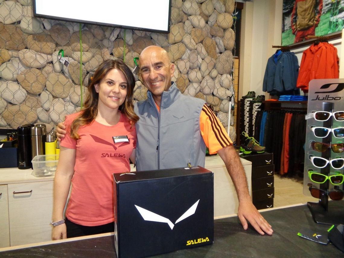 W Lucia Rossi Responsabile SALEWA a Valmontone