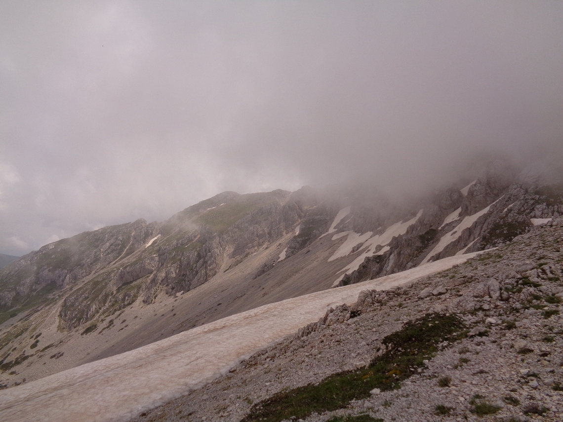 Il versante Nord est del terminillo
