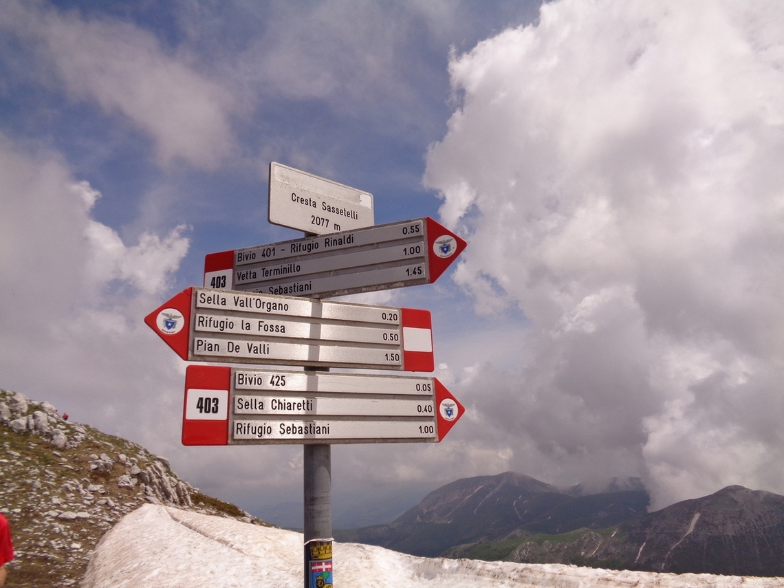 Sulla sella più importante