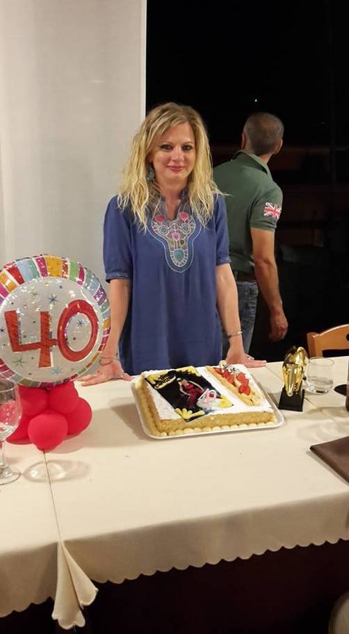 Francesca nel giorno del suo importante Compleanno