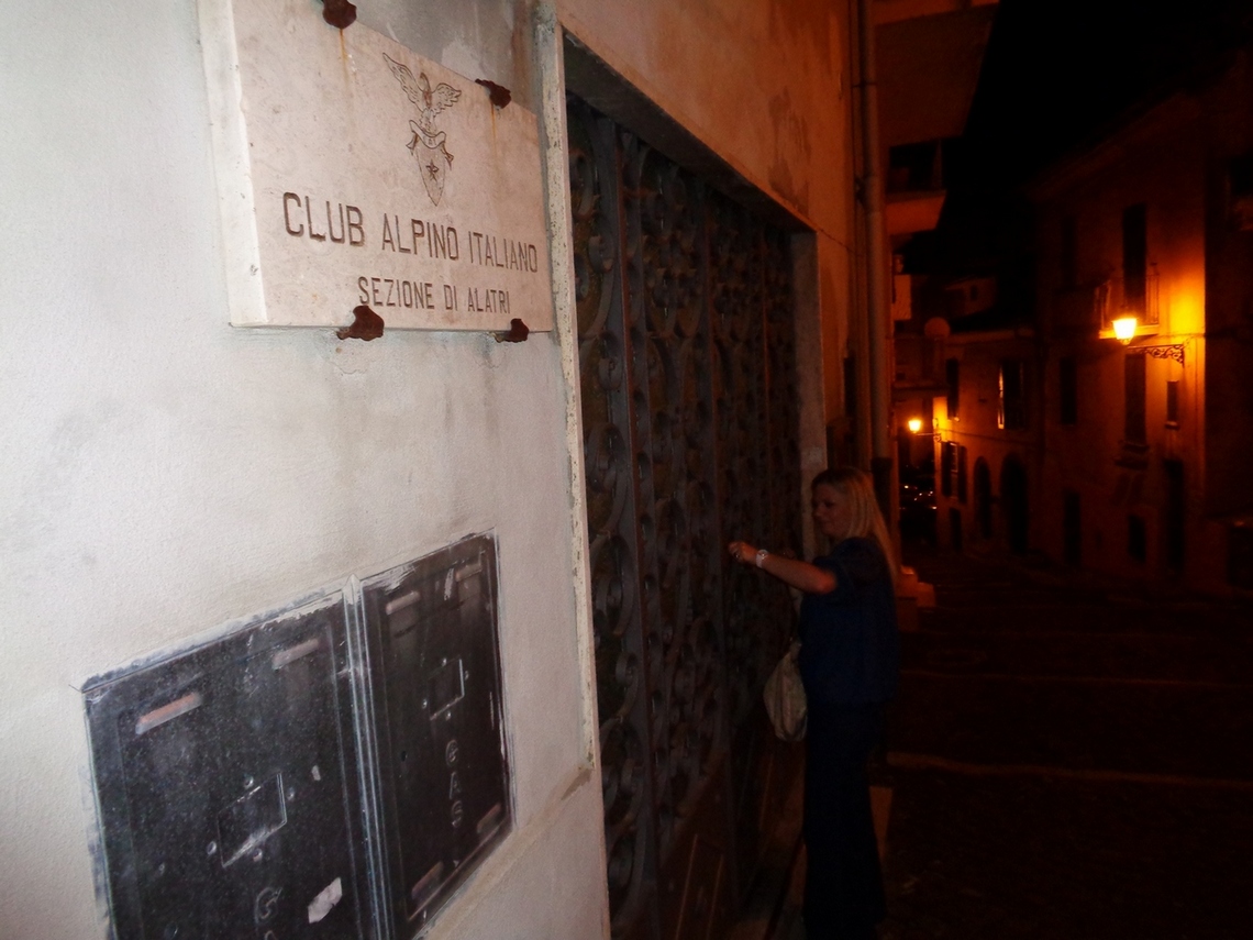 Francesca ha le chiavi del CAI di Alatri