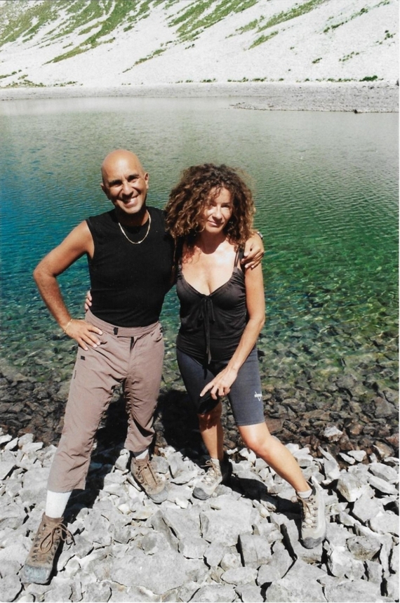 Al Lago di Pilato svariati anni fa con una mia cara amica Nayma  !!!