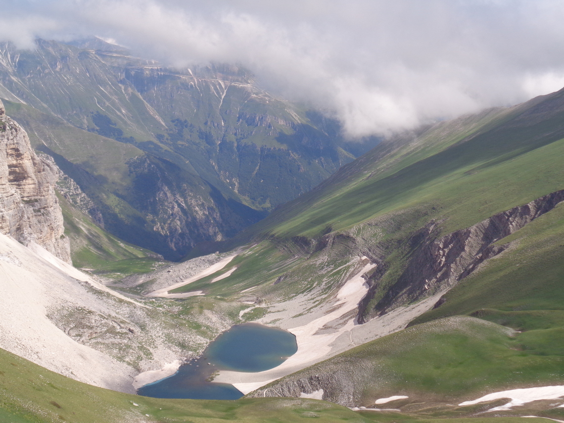 Il lago di Pilato oggi Giugno 2018