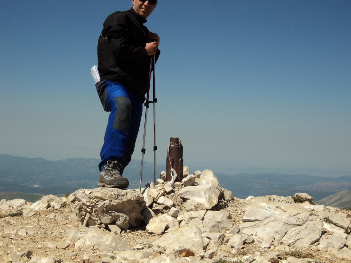 A quota 2448m in solitaria a Giugno 2012