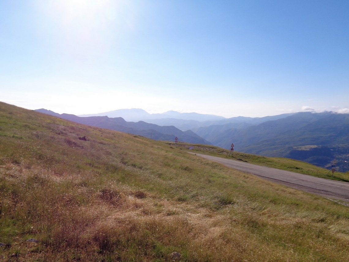 Arrivo a Forca di Presta 1534m