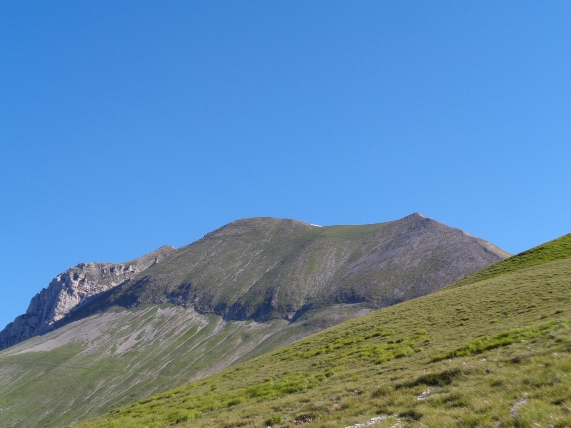 La Cresta dei Sibillini che faremo più tardi