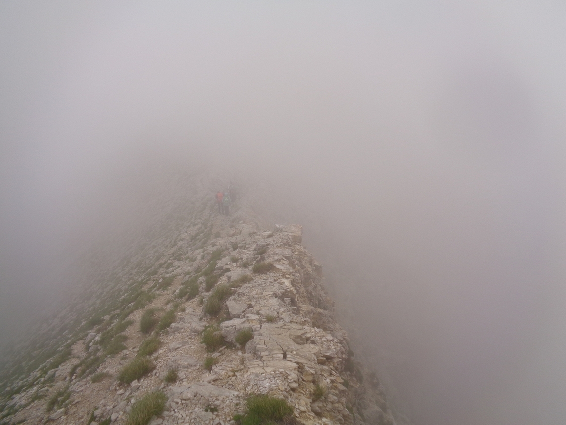 La nebbia è sempre più fitta