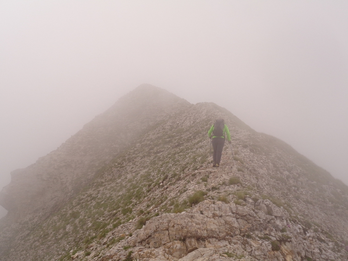 Alfonso Martinez immerso nella nebbia della sua solitudine