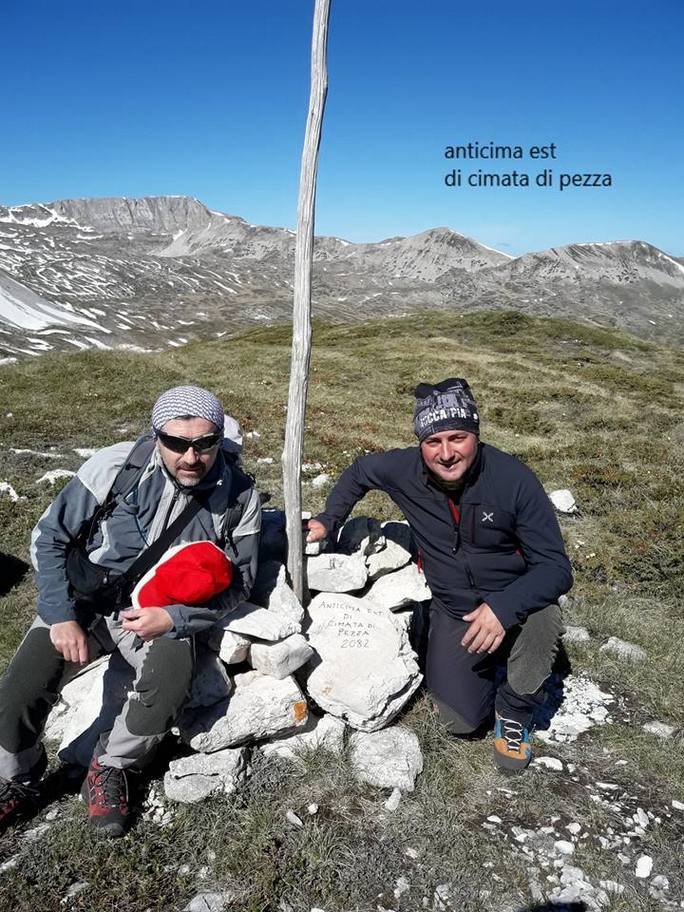 Mauro Danteo e Filippo Frezza insieme alla ricerca dei 2000 dell'Appennino