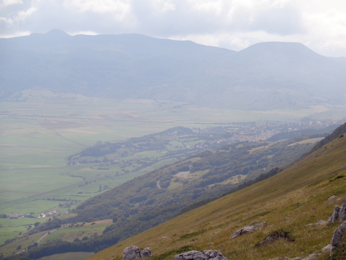 Pescocostanzo dall'alto