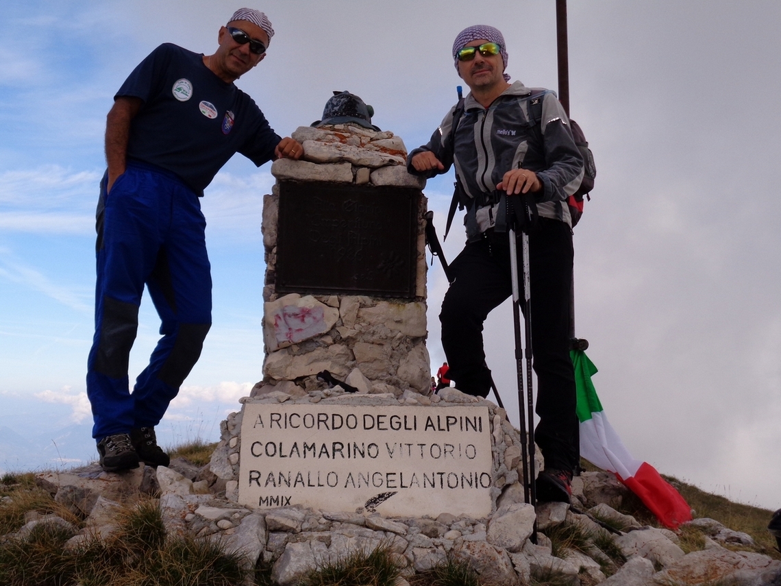 Finalmente con Filippo sopra uno dei nostri 2000m  !!!