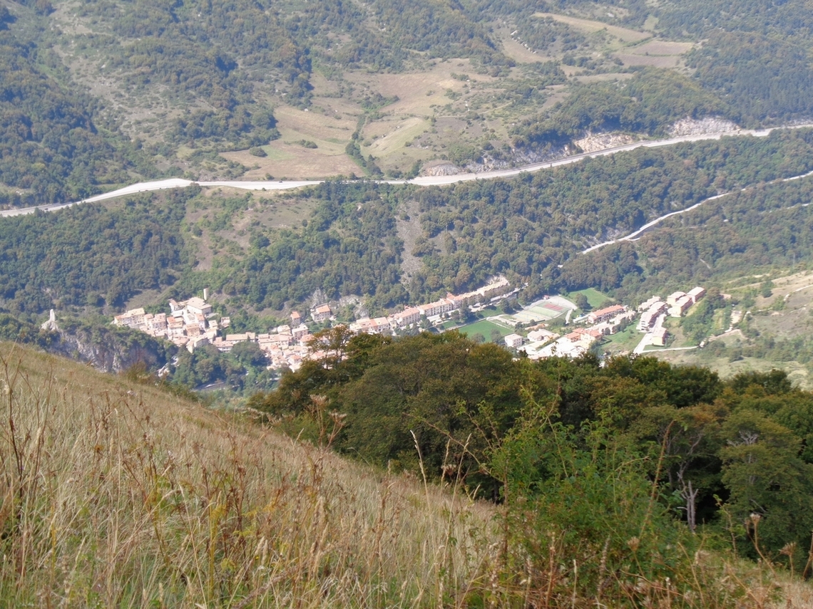 inizia a vedersi Rocca Pia
