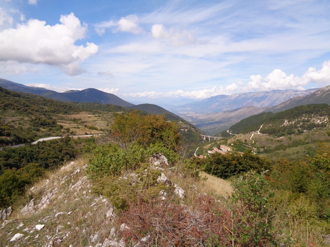 La cresta che abbiamo fatto in parte