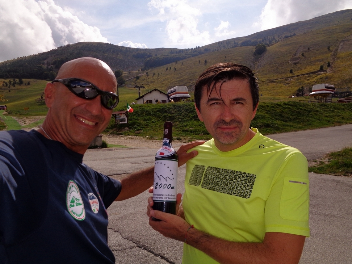 Il mio classico dono a Mauro per ringraziarlo di tutta l'ospitalità