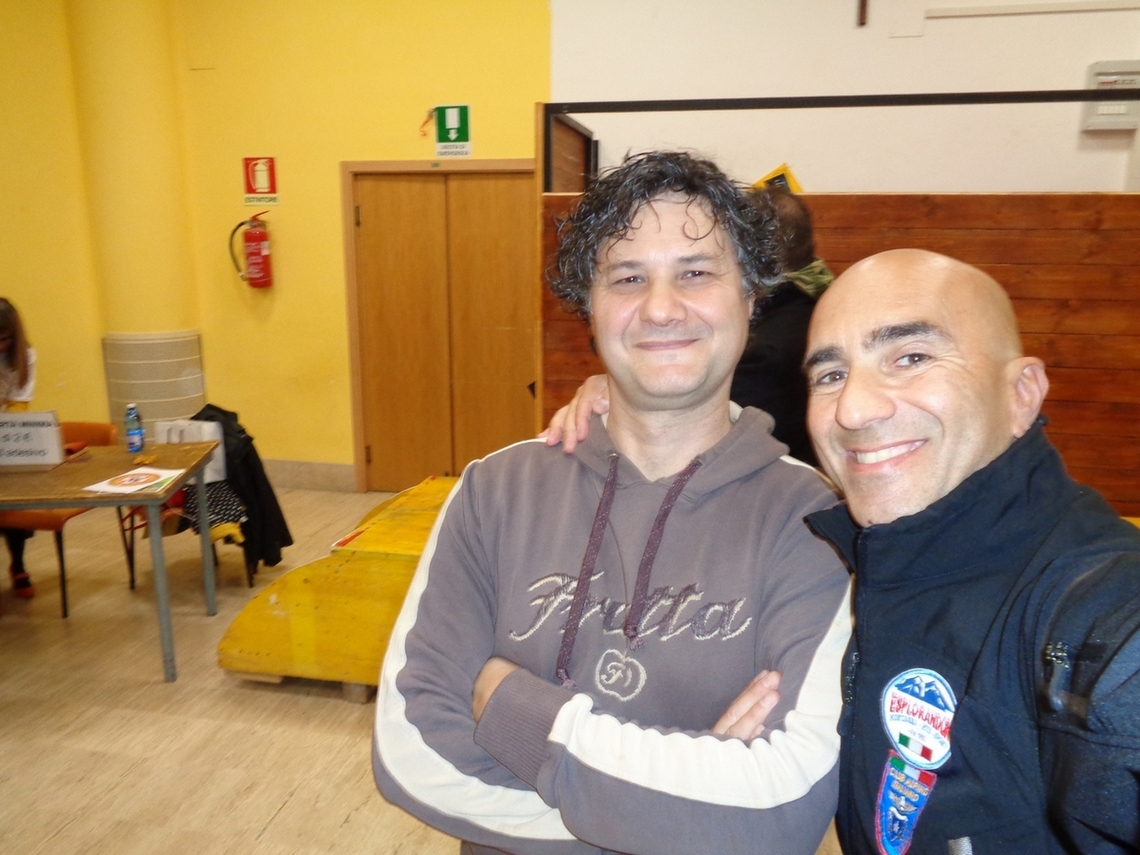 Con Massimo Patacchiola L'Appenninista dell'anno
