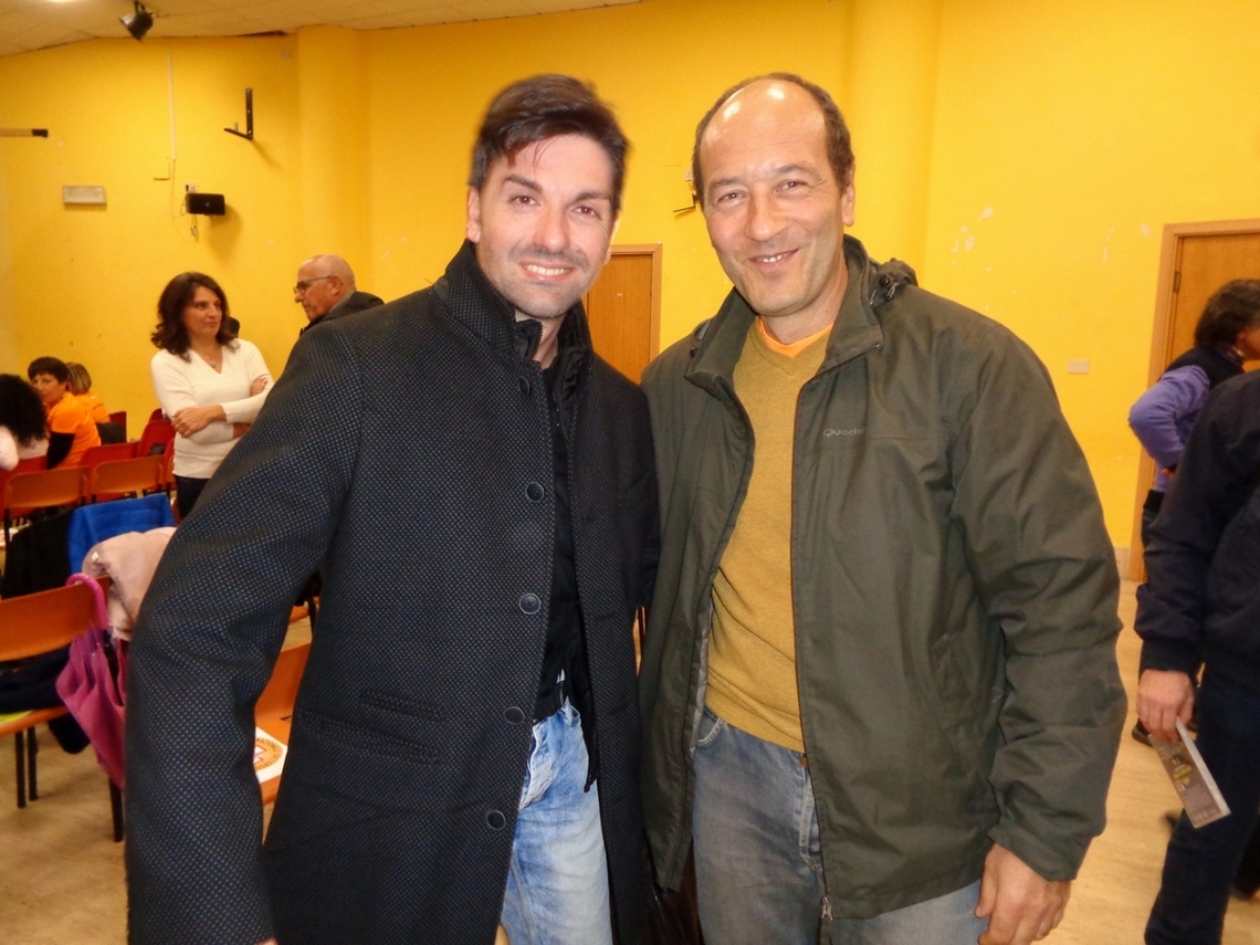 La sorpresa di Valerio Ross e il grande Luciano Grassi
