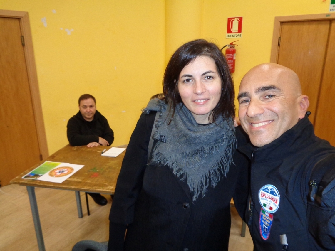 Il Vice Presidente CAI Palestrina Alessandra Borzi