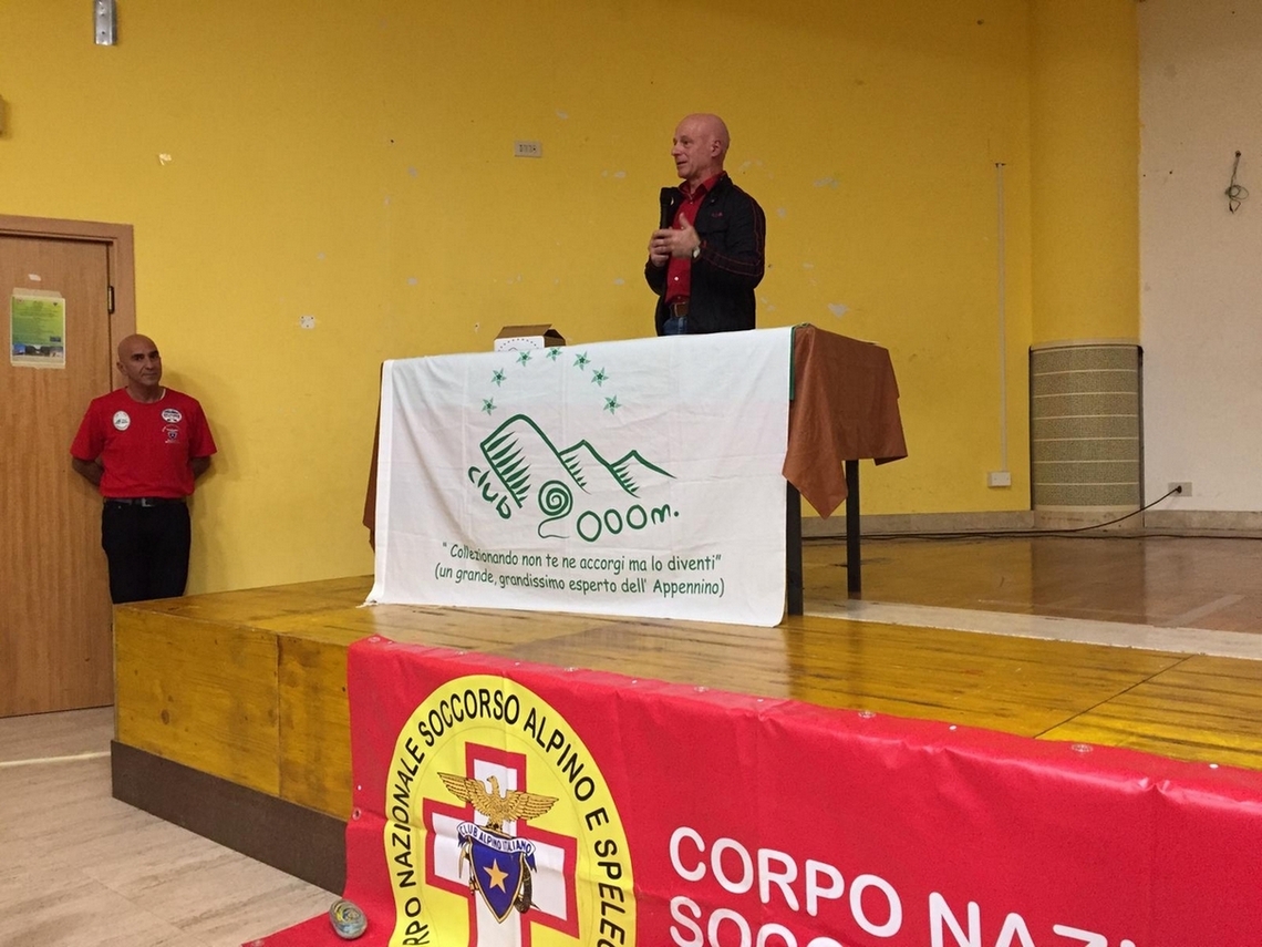 Il Presidente CAI Palestrina Luciano Galli