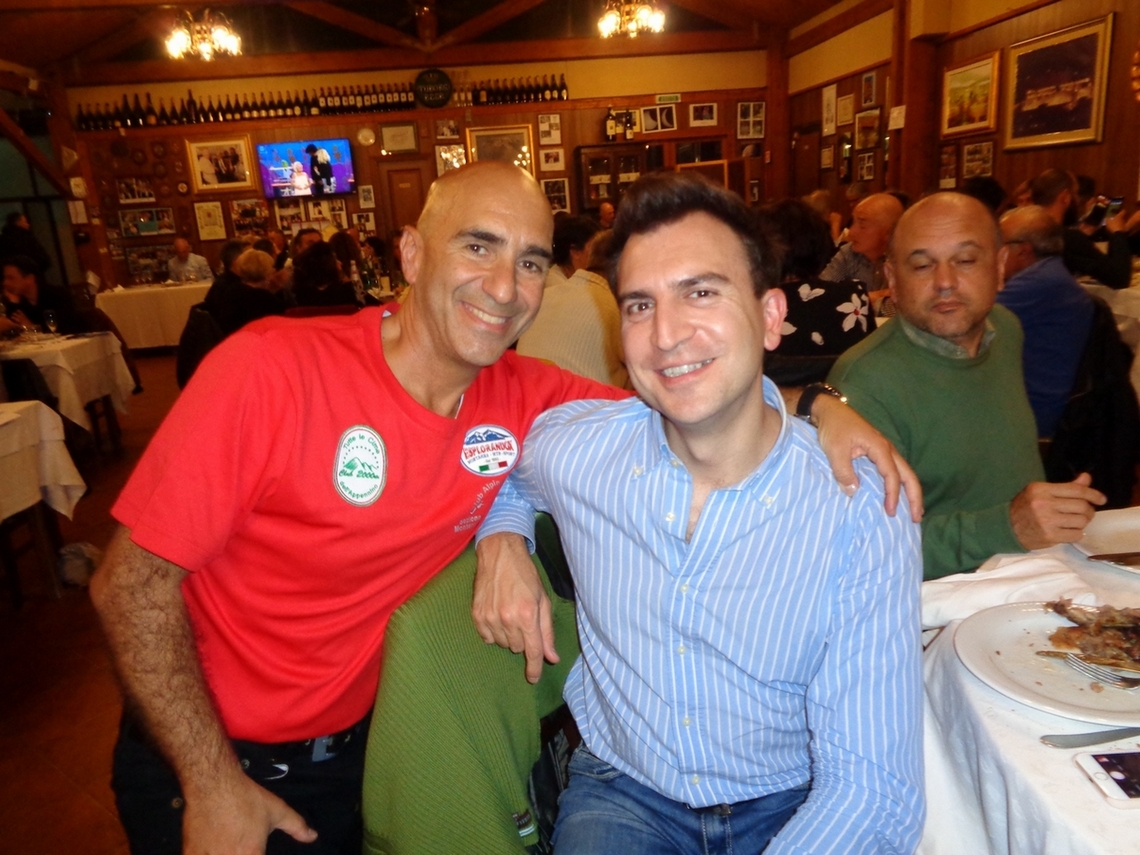 Con Lorenzo Imbimbo