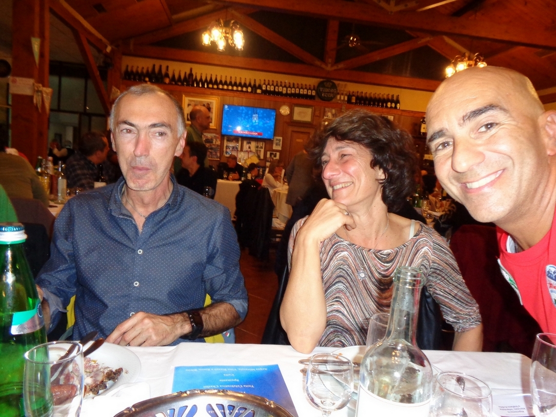 Con Andrea Maldini e Cristina Guidi