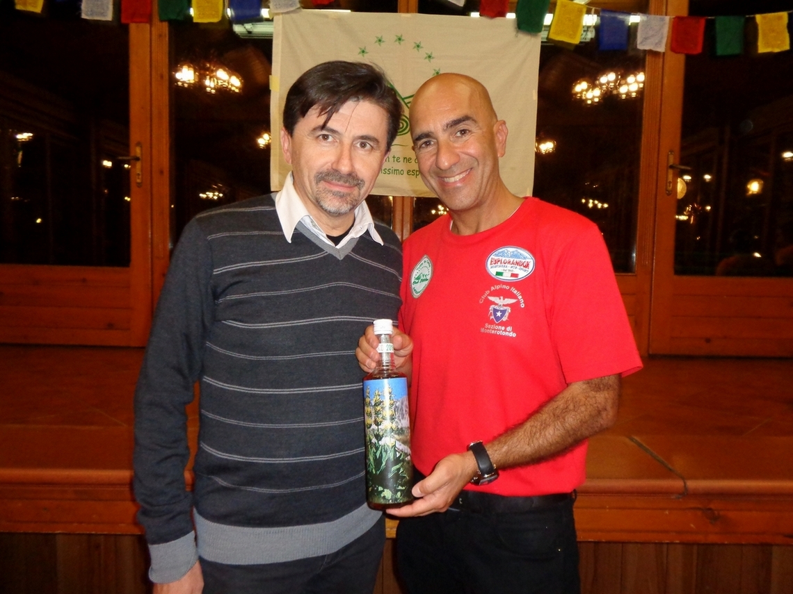 Con Mauro Danteo ...grazie per il regalo