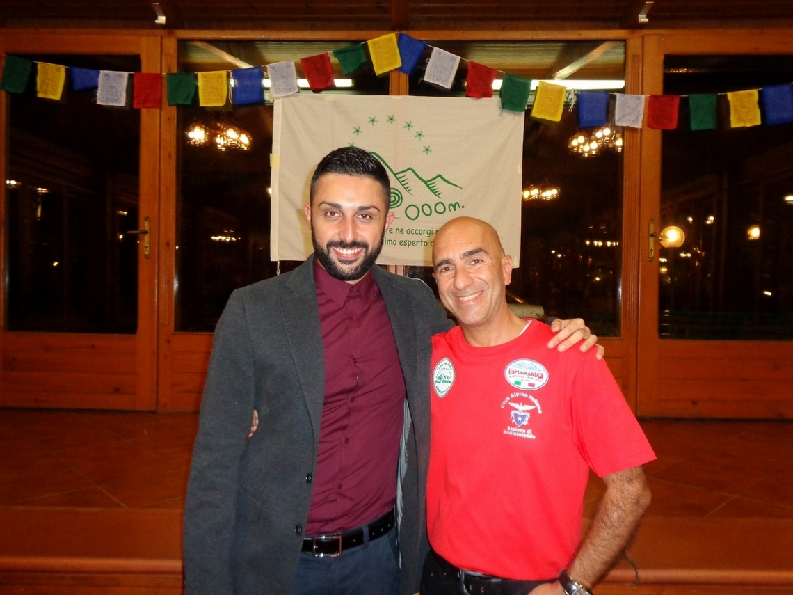 Con Luigi Pinton
