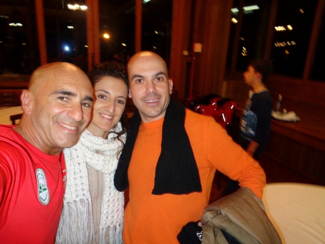 Con Debora Del Ferraro e Roberto Vari