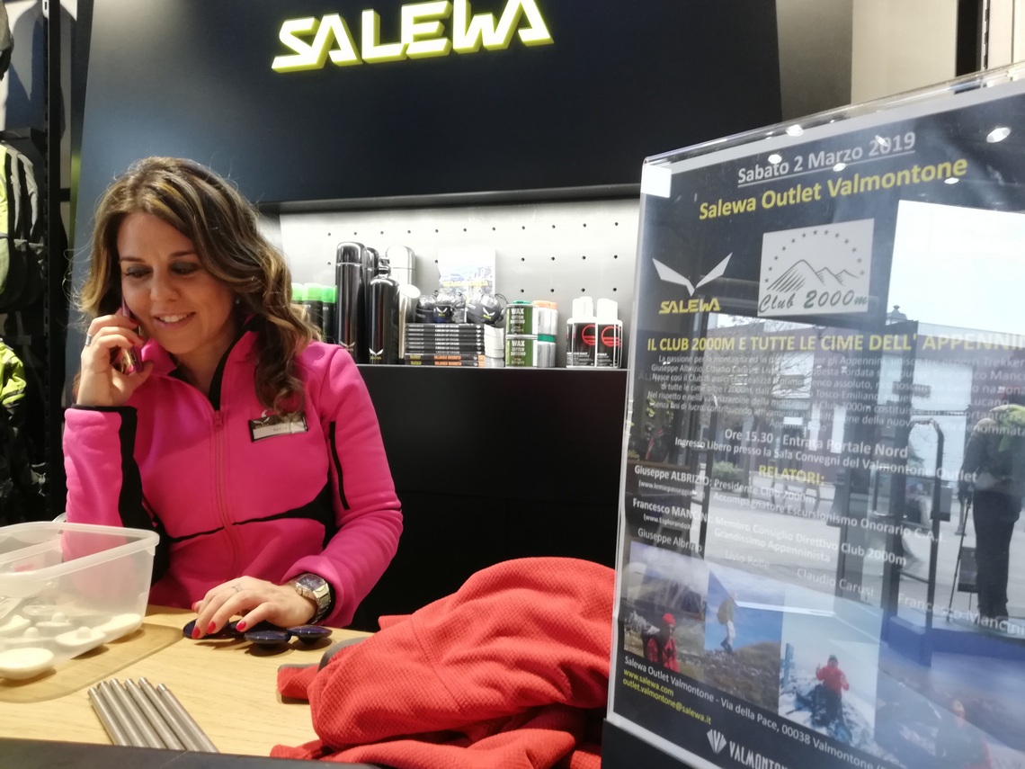 LUCIA ROSSI Store Manager SALEWA Valmontone Outlet