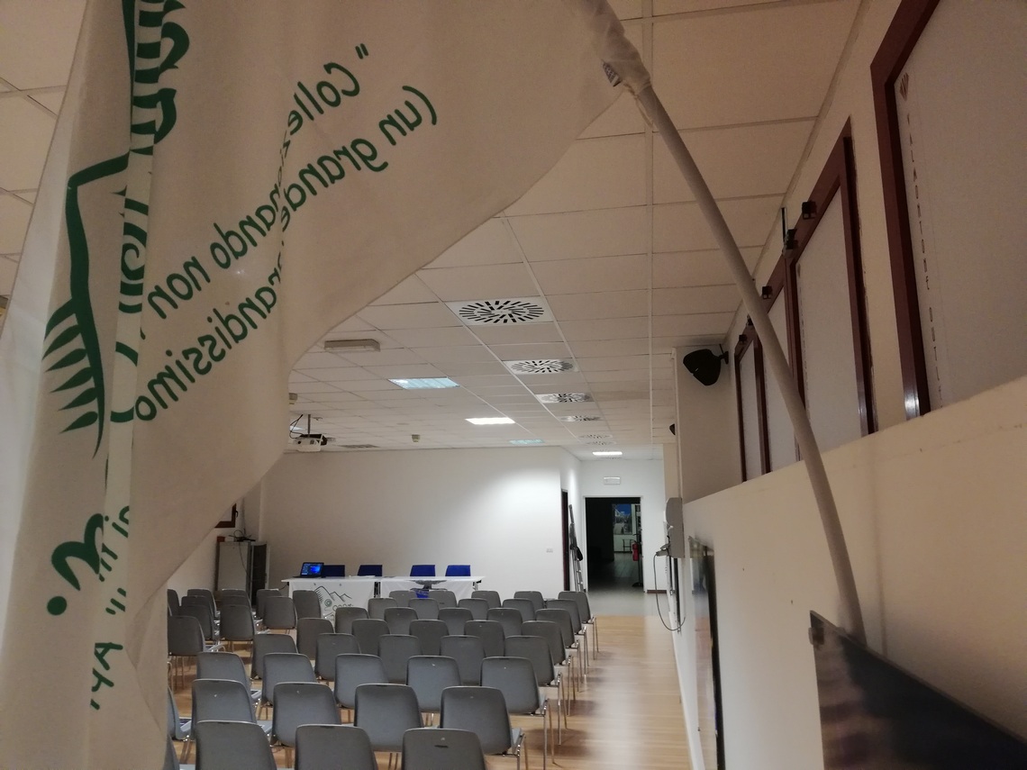 Dal fondo della sala